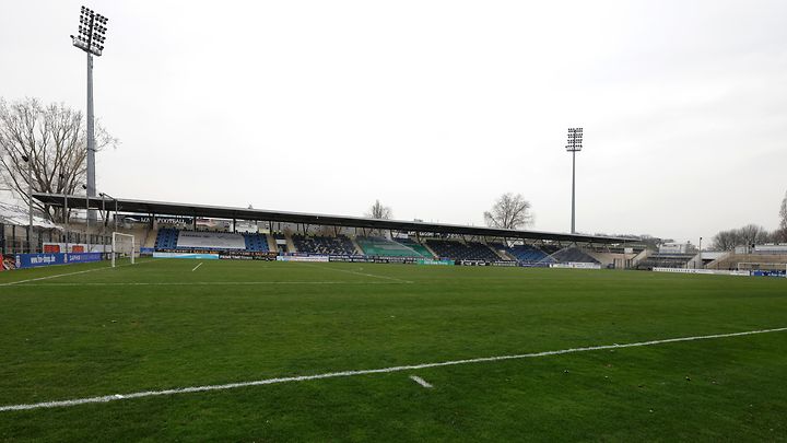 Innenansicht der PSD Bank Arena in Frankfurt